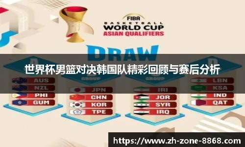 世界杯男篮对决韩国队精彩回顾与赛后分析